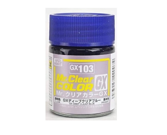 Mr.Clear Color GX103 Deep Clear Blue 18ml