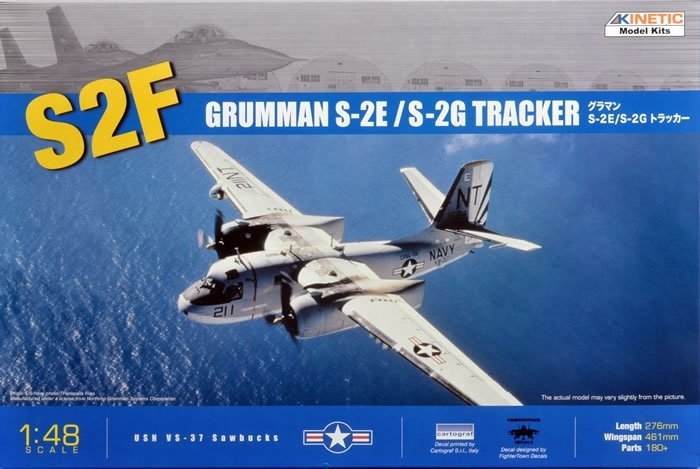 Grumman S-2E/S-2G Tracker USN VS-37 Sawbucks 1/48