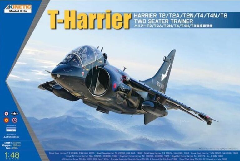 T-Harrier T2/T2A/T2N/T4/T4N/T8 Two Seater Trainer 1/48