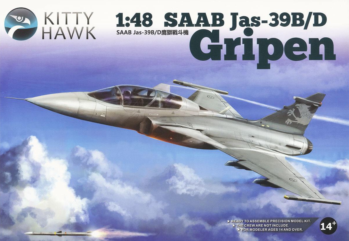 Saab Jas-39B/D Gripen 1/48