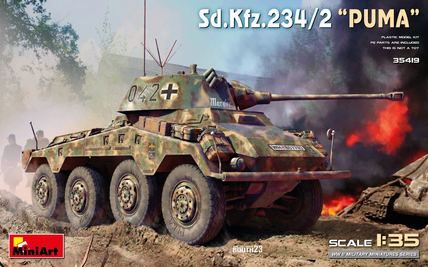 Sd.Kfz.234/2 Puma 1/35