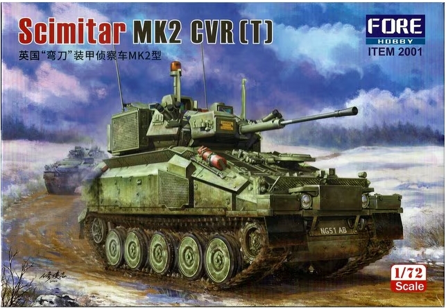 FV107 Scimitar Mk II CVR(T) 1/72