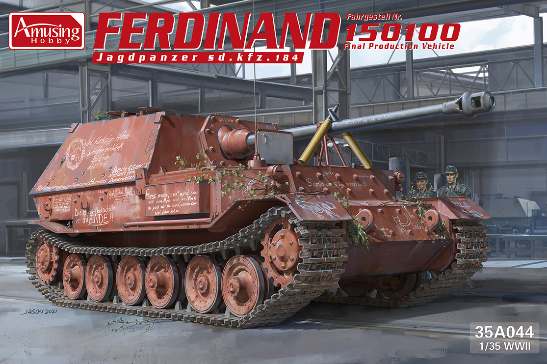 Ferdinand No 150100 Jagdpanzer Sd.kfz.184 1/35