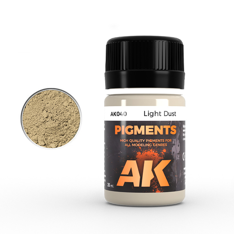 AK LIGHT DUST PIGMENT – PIGMENTO DE POLVO CLARO