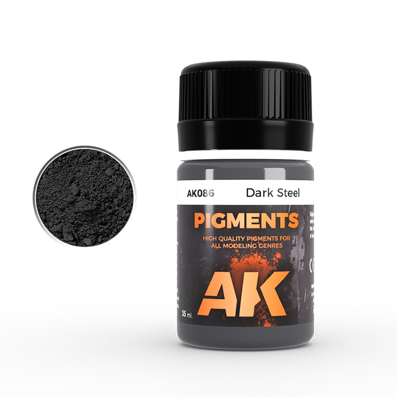AK DARK STEEL PIGMENT
