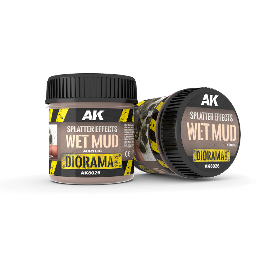 AK Splatter Effects Wet Mud 100ML