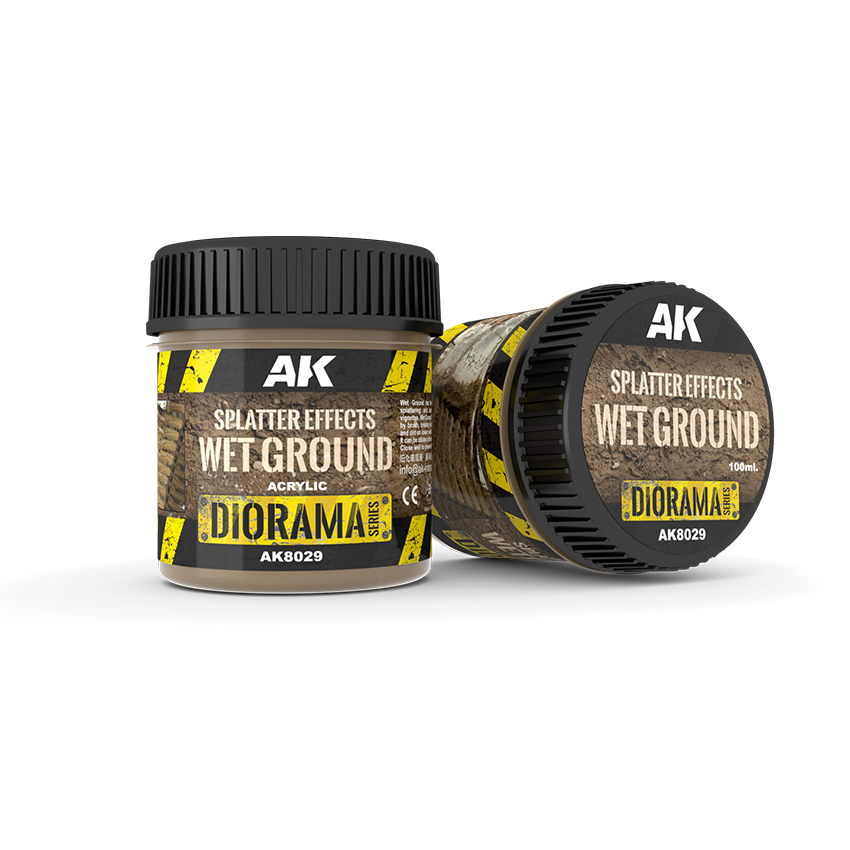 AK Splatter Effects Wet Ground 100ML