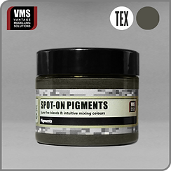 VMS SPOT-ON Weathering Pigments No. 08 Black Earth TEXTURED