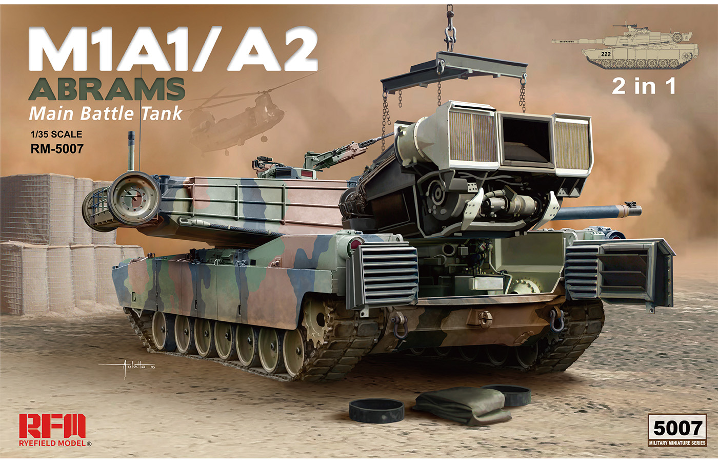 M1A1/M1A2 w/ Full Interior 1/35