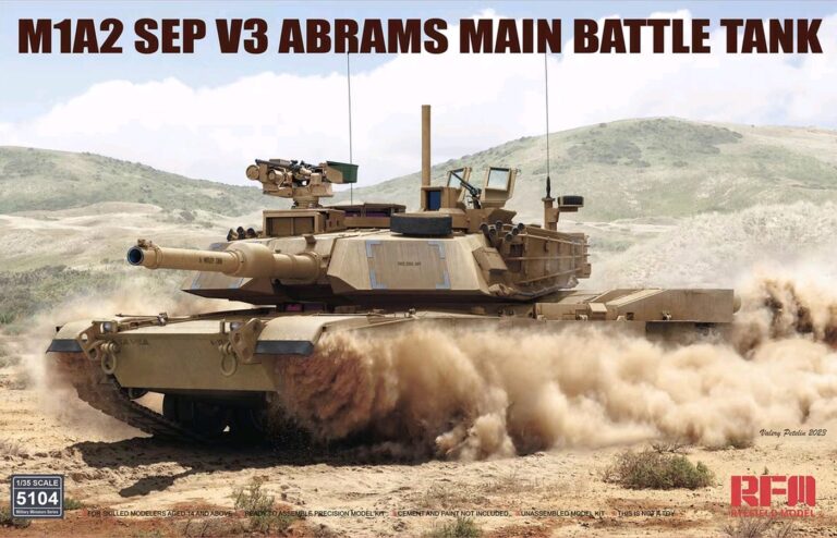 M1A2 SEP V3 Abrams Main Battle Tank 1/35