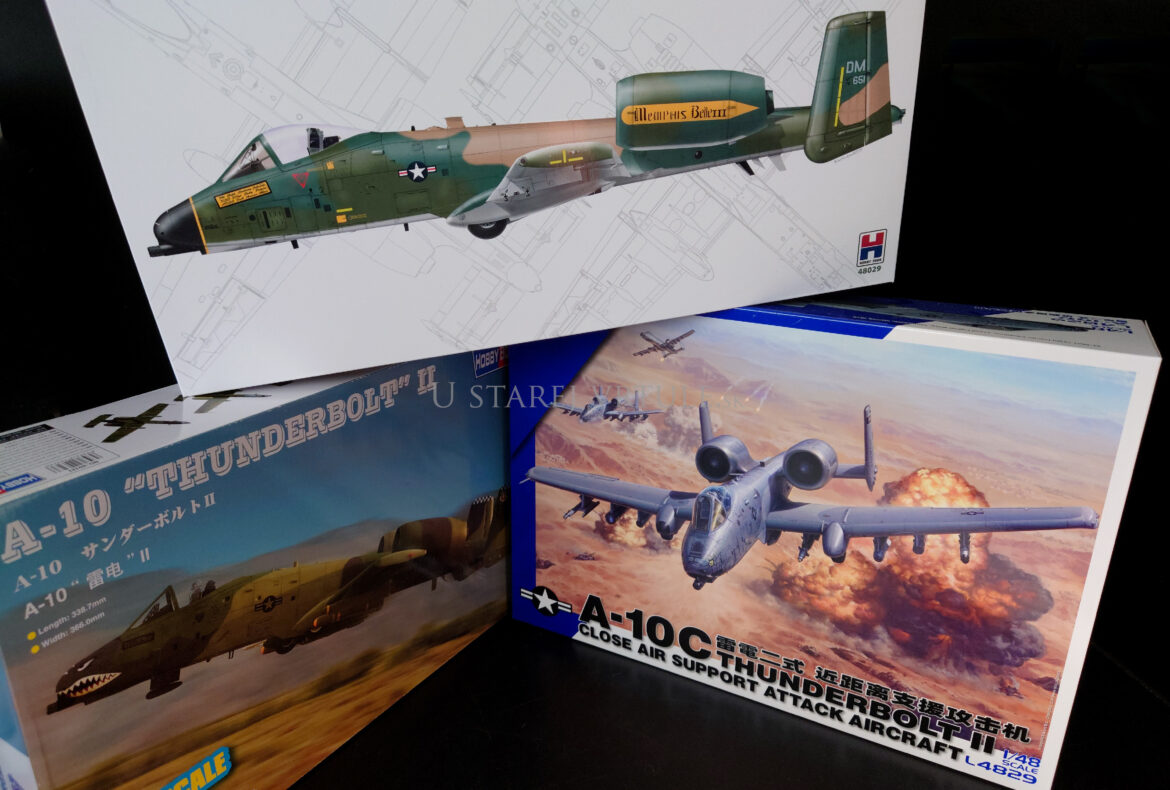 Fairchild-Republic A-10 Thunderbolt II v mierke 1/48