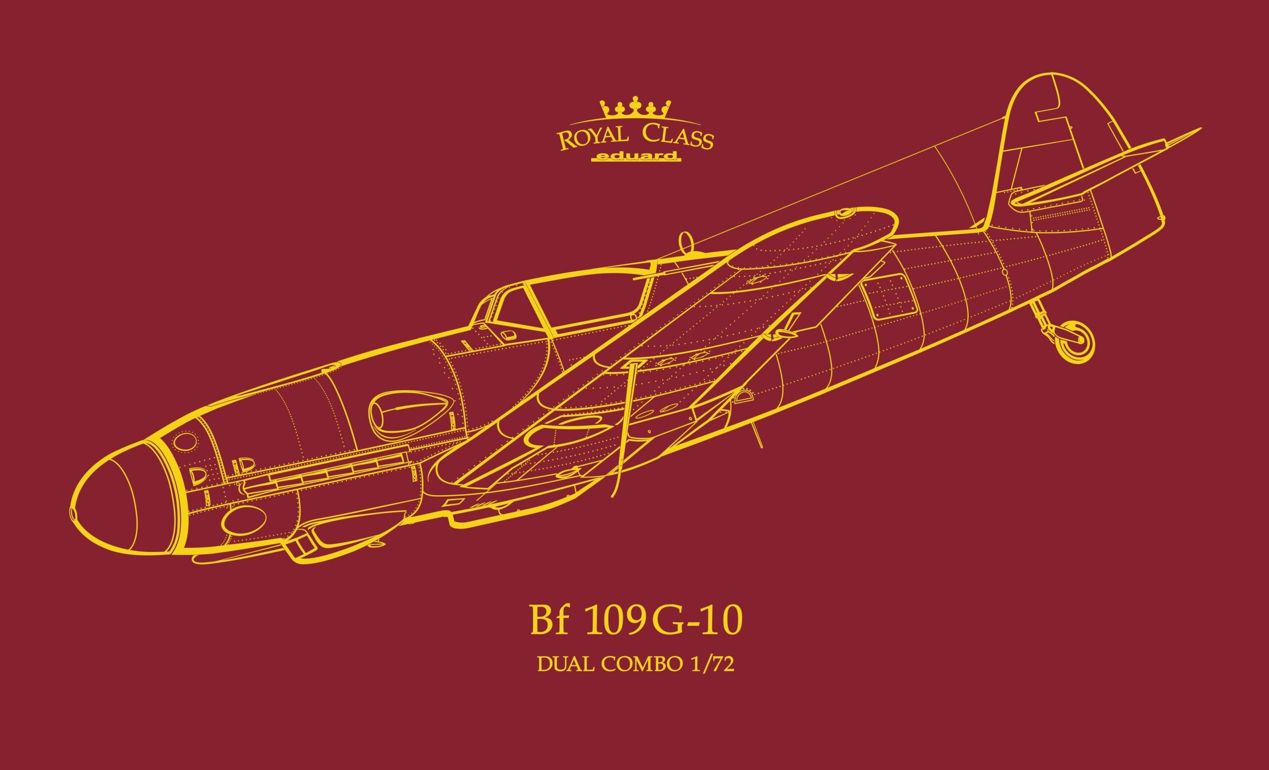 Messerschmitt Bf 109G-10 1/72 Dual Combo Royal Class