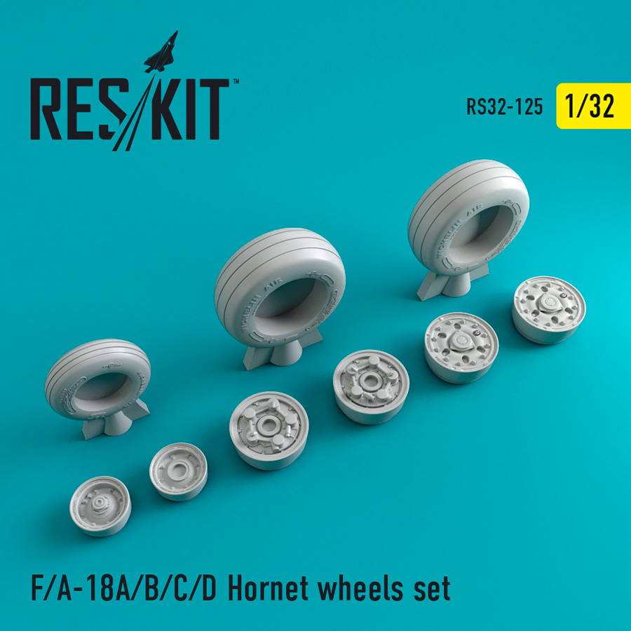 F/A-18 "Hornet" wheels set (1/32)