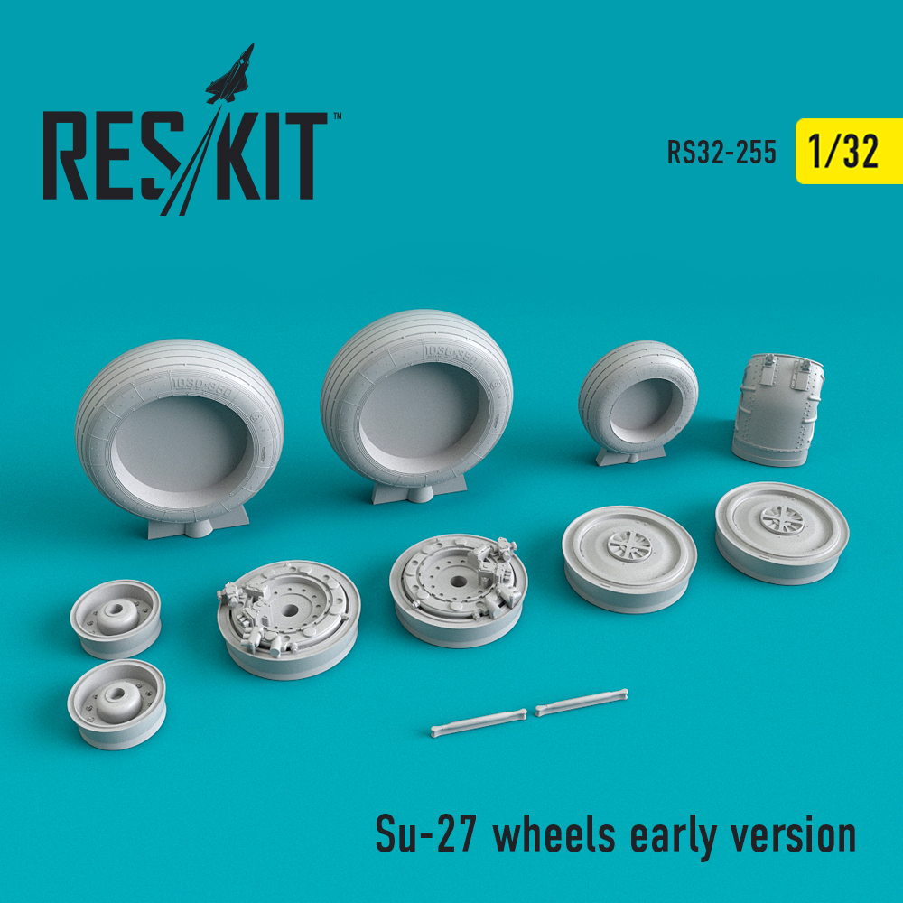Su-27 wheels set (early version) (1/32)