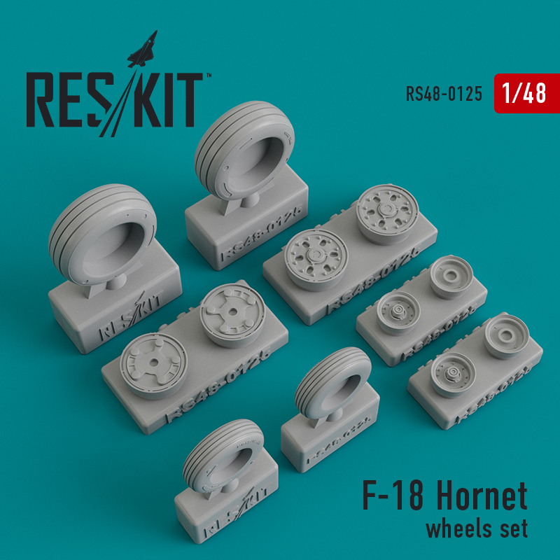 F/A-18 "Hornet" wheels set (1/48)