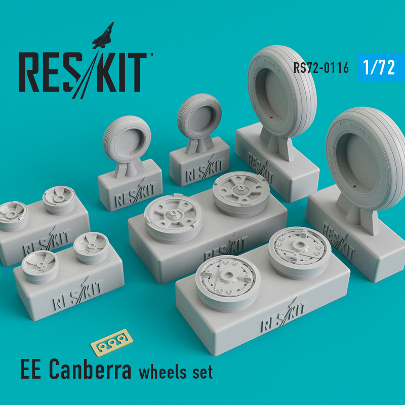 EE Canberra wheels set (weighted) (1/72)