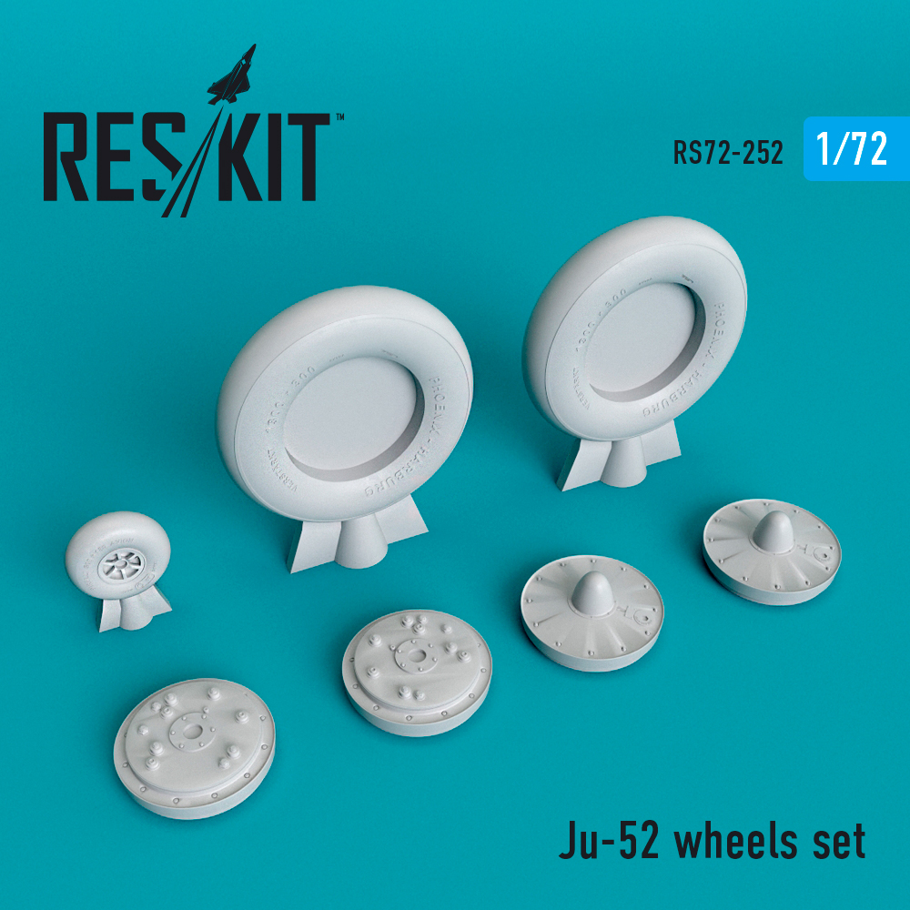 Ju-52 wheels set (1/72)
