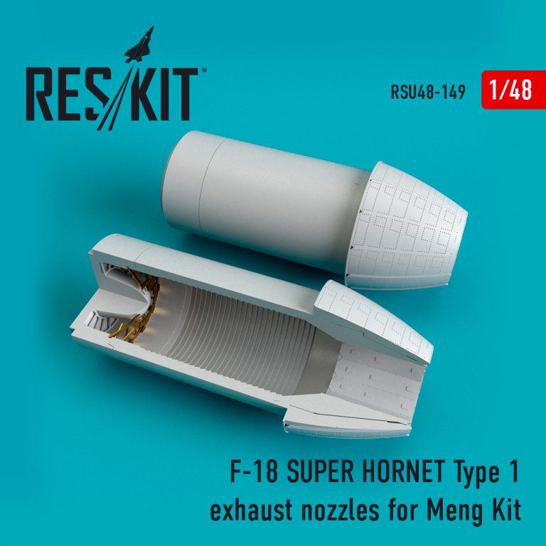 F/A-18 "Super Hornet" type 1 exhaust nozzles (Meng)