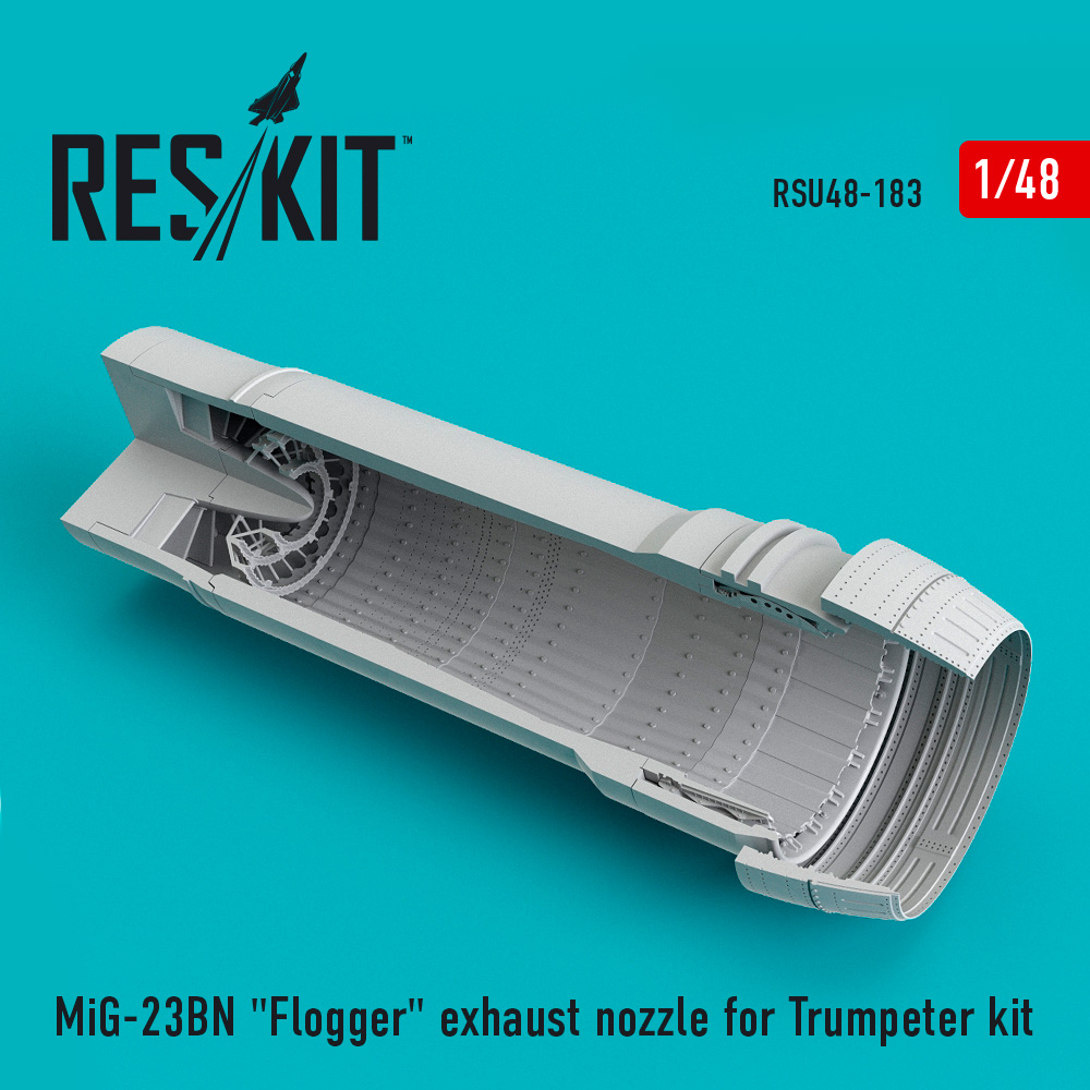 MIG-23BN "FLOGGER" EXHAUST NOZZLE (1/48)