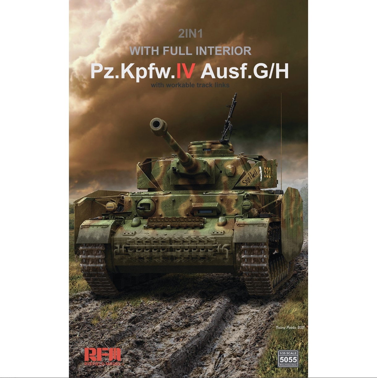 Pz.Kpfw.IV Ausf. G/H with full interior 1/35