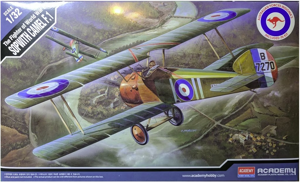 The Fighter of World War I Sopwith Camel F.1 1/32