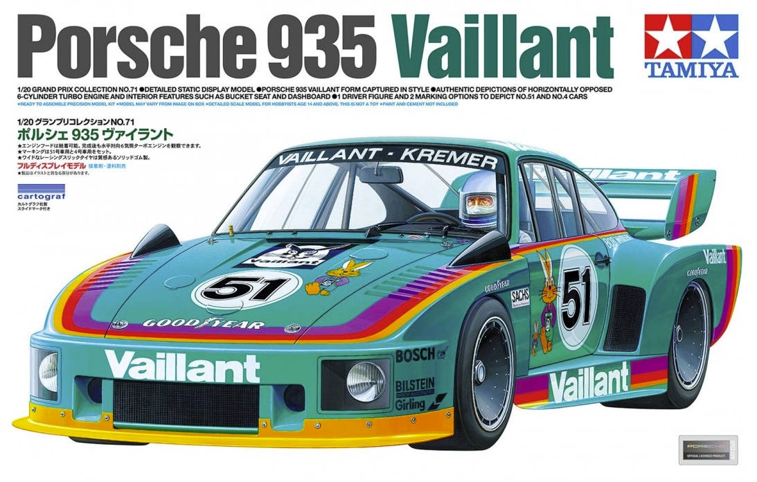 Porsche 935 Vaillant 1/20