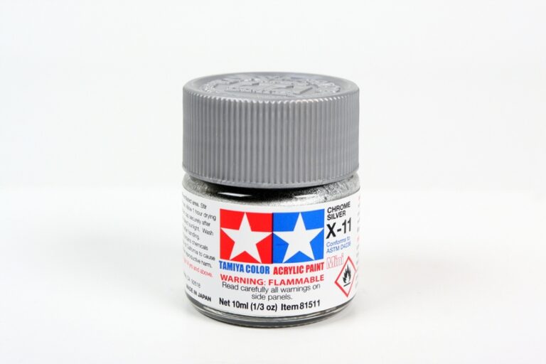 Tamiya Acrylic Mini X-11Chrome Silver (Metallic)