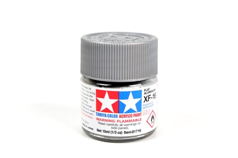 Tamiya Acrylic Mini Xf-16 Flat Alumin