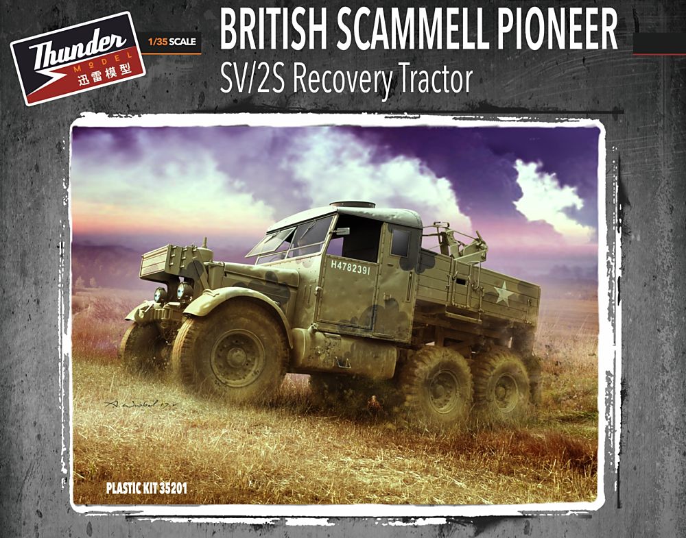 British Scammell Pioneer SV/2S Recovery Tractor 1/35