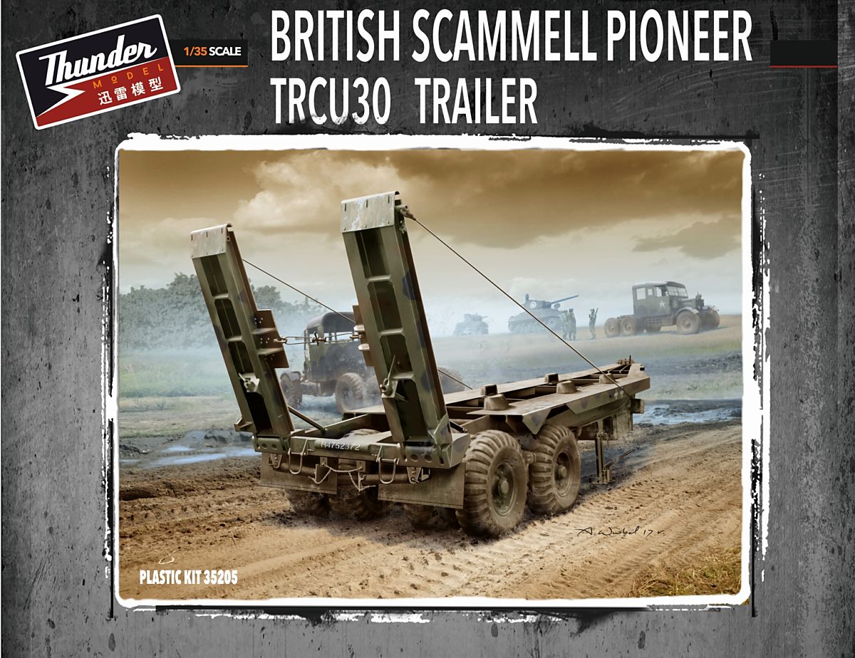 British Scammell Pioneer TRCU30 Trailer 1/35