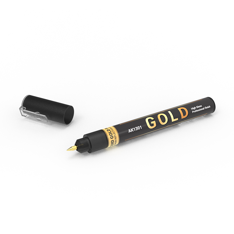 AK METALLIC LIQUID MARKER – GOLD