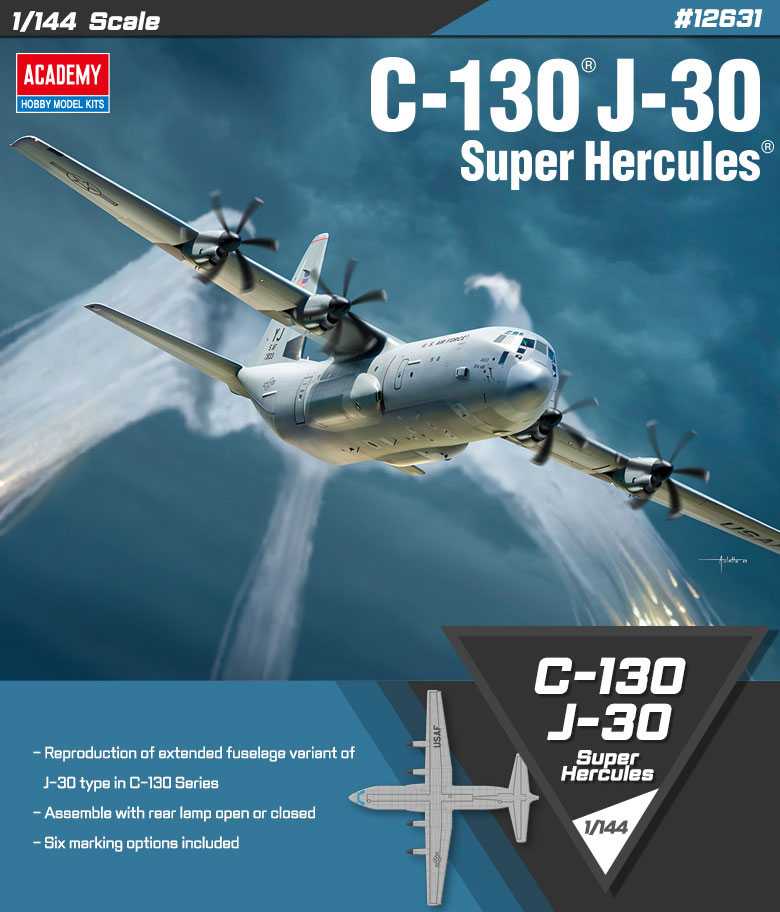 Lockheed C-130J-30 Super Hercules 1/144