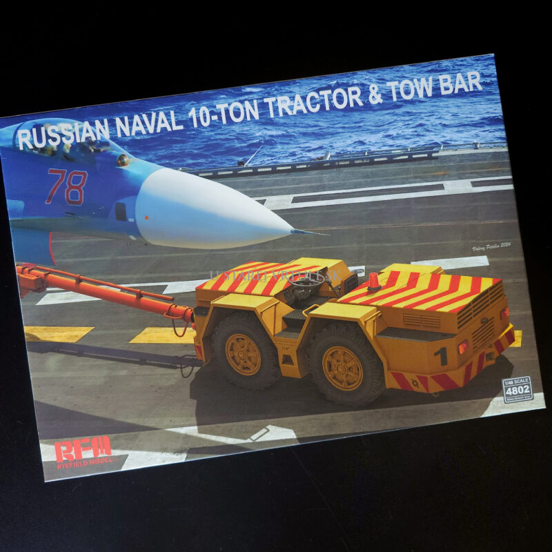 Russian Naval 10-ton Tractor & Tow Bar 1/48 - Image 1