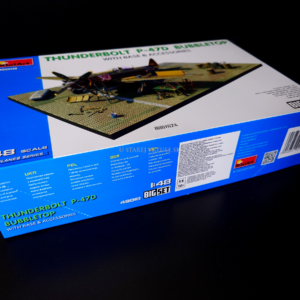 Thunderbolt P-47D Bubbletop WITH BASE & ACCESSORIES BIG SET 1/48 - Image 3
