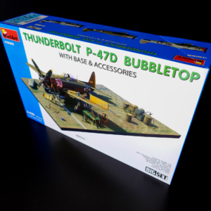 Thunderbolt P-47D Bubbletop WITH BASE & ACCESSORIES BIG SET 1/48 - Image 5