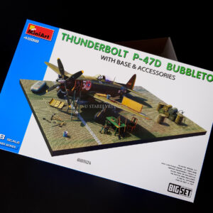 Thunderbolt P-47D Bubbletop WITH BASE & ACCESSORIES BIG SET 1/48 - Image 1