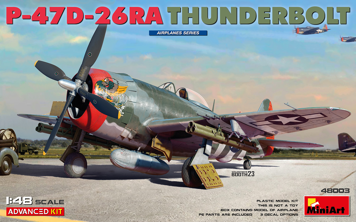 P-47D-26RA Thunderbolt- Advanced Kit 1/48