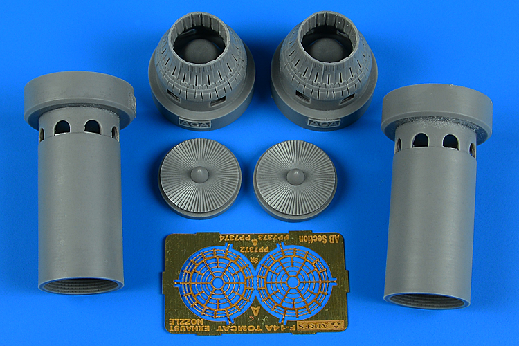 F-14A Tomcat exhaust nozzles - closed position