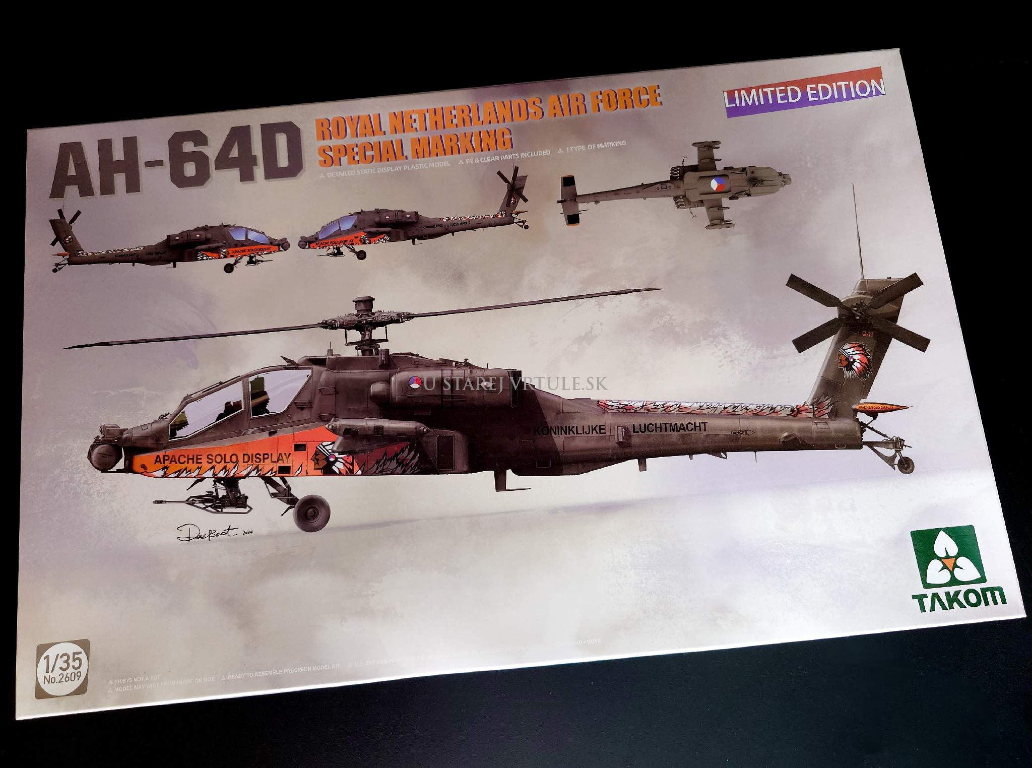 AH-64D Royal Netherlands Air Force 1/35
