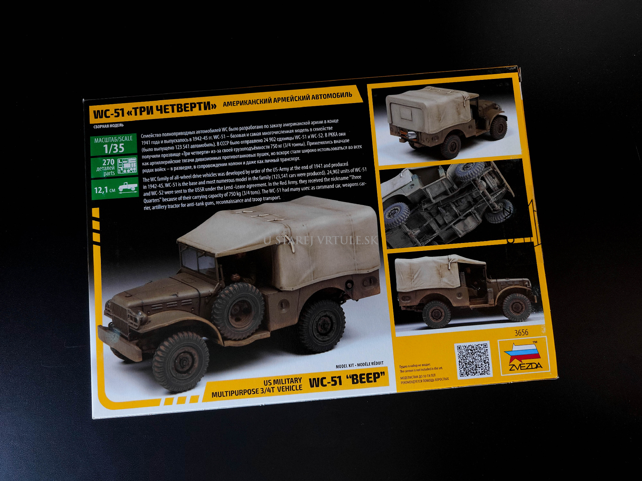 U.S. military multipurpose 3/4t vehicle WC-51 "BEEP" 1/35