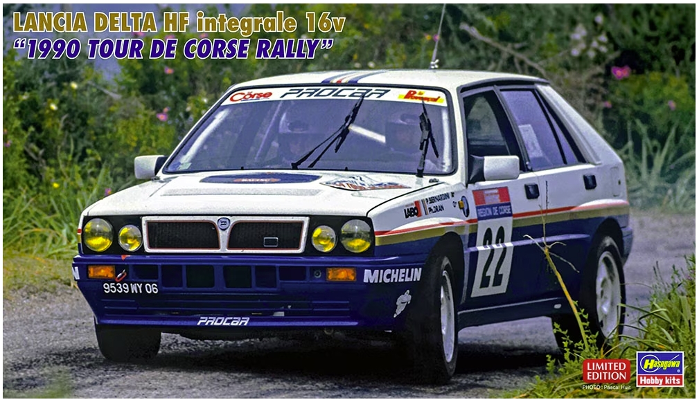 Lancia Delta HF Integrale 16v 1990 Toure de Corse Rally 1/24