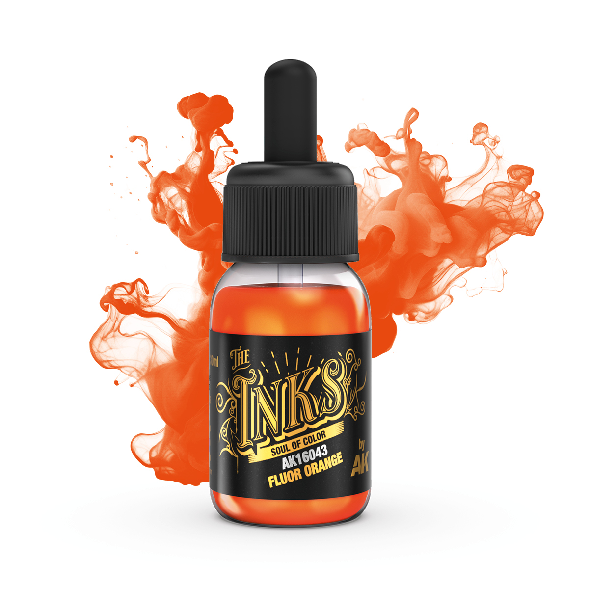AK Acrylic INK - FLUOR ORANGE