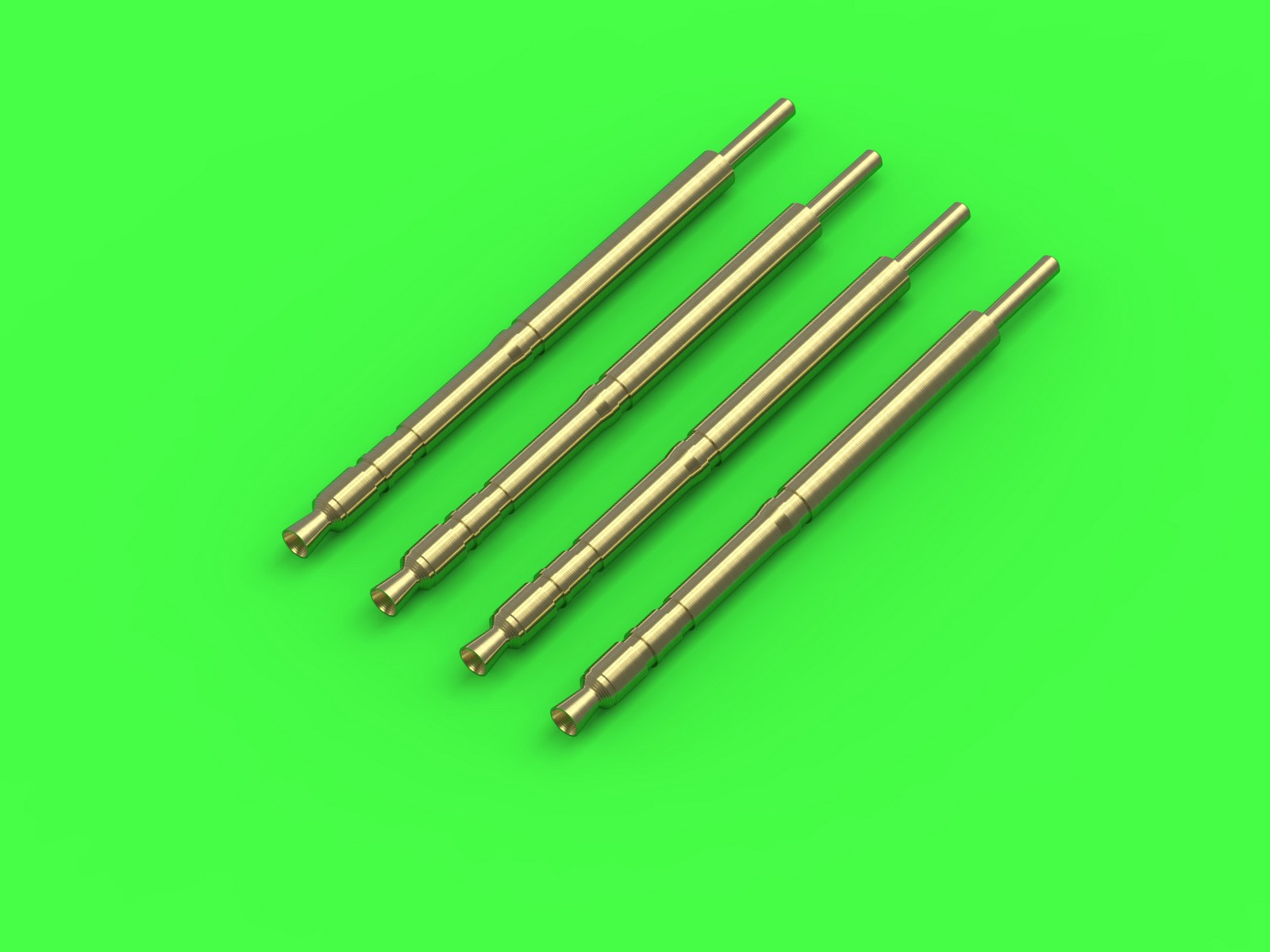 MG-34 "Panzerlauf" (7.92mm) - German machine gun barrels - armored cooling jacket - used on late tanks (4pcs)