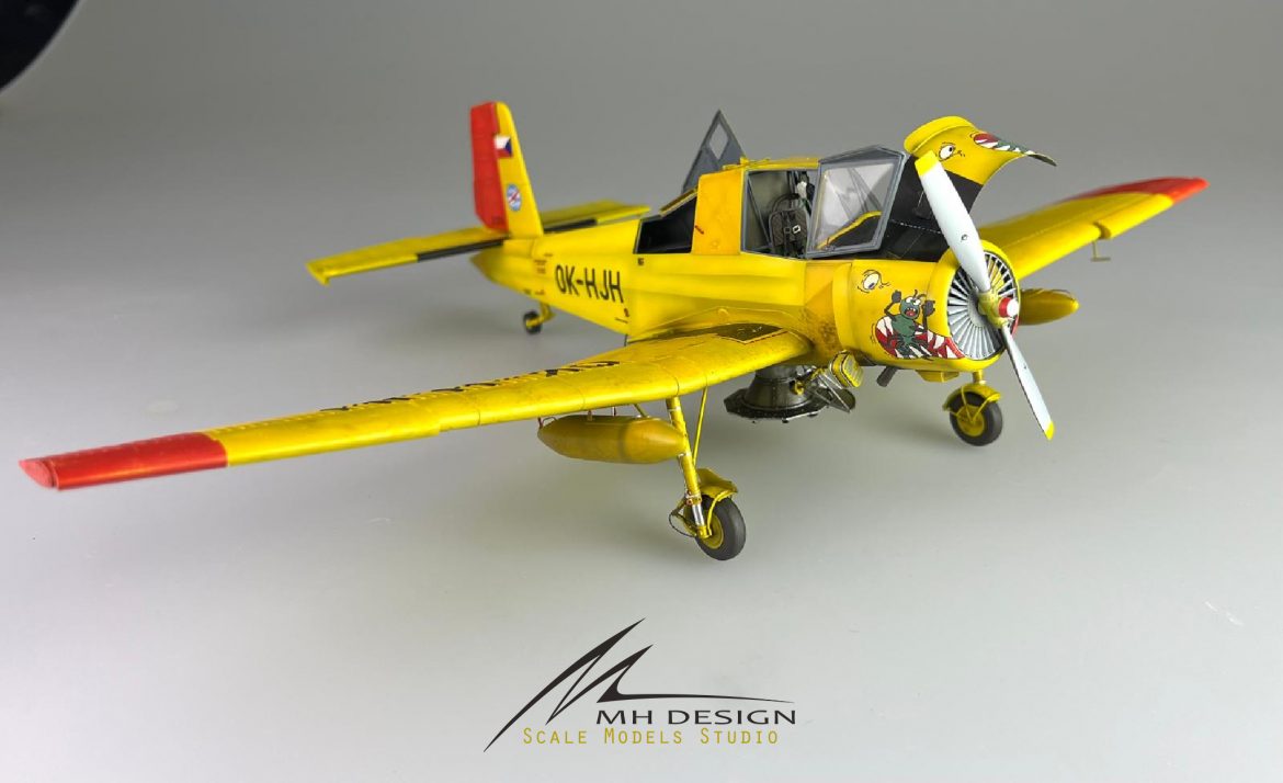 Stavba Z-37A Čmelák HPH 1/32