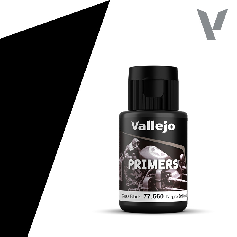 Vallejo Surface Primer - Gloss Black