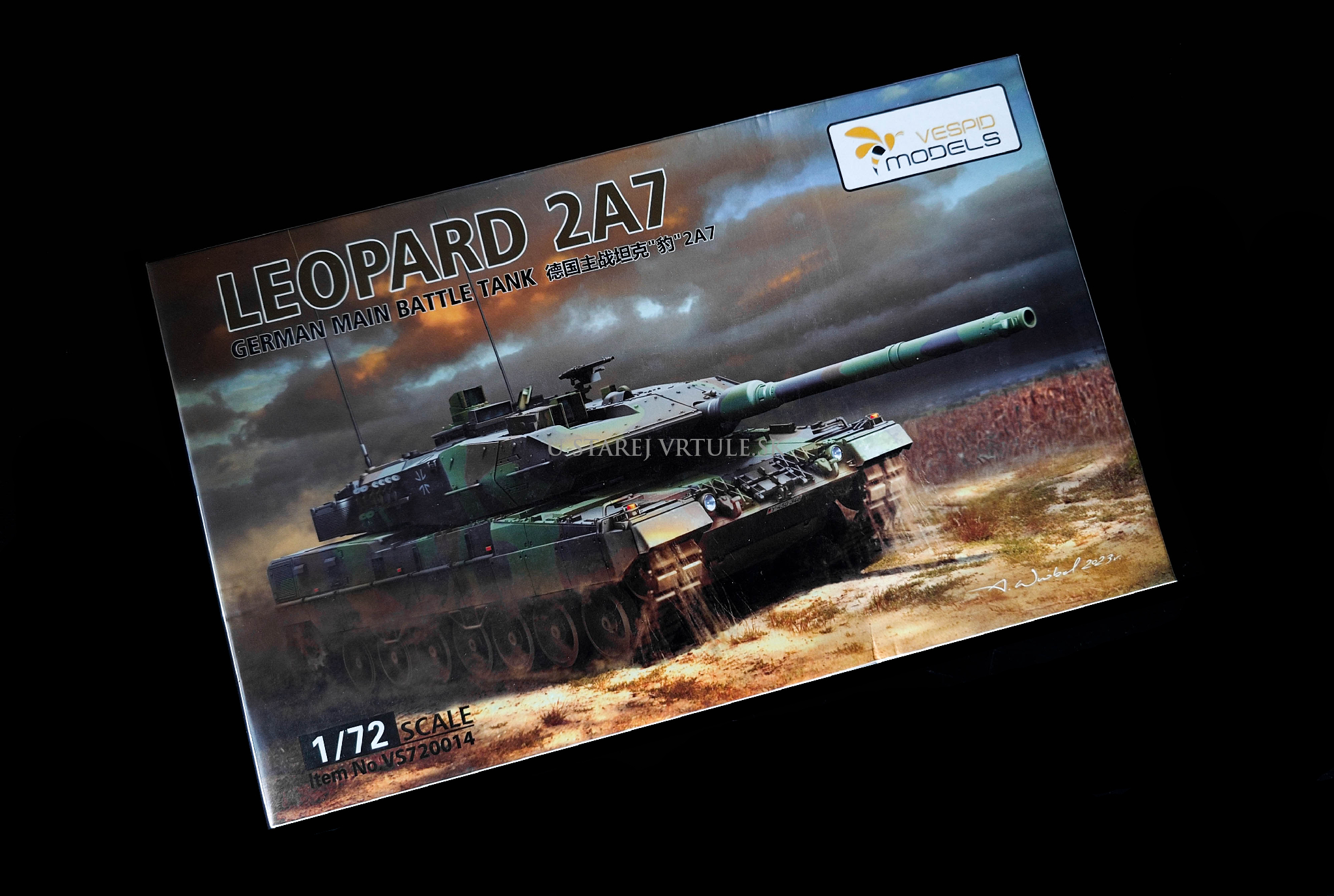 Leopard 2A7 German Main Battle Tank 1/72