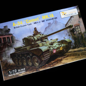 British cruiser tank A-34 Comet Mk 1A 1/72 - Image 1