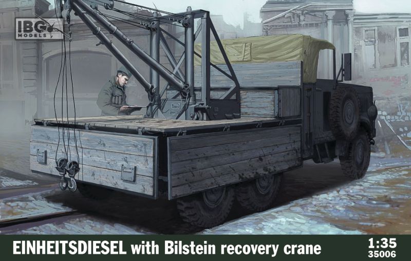 Einheitsdiesel with Bilstein recovery crane 1/35