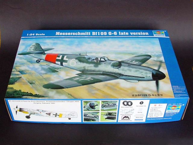Messerschmitt Bf 109 G-6 late version 1/24