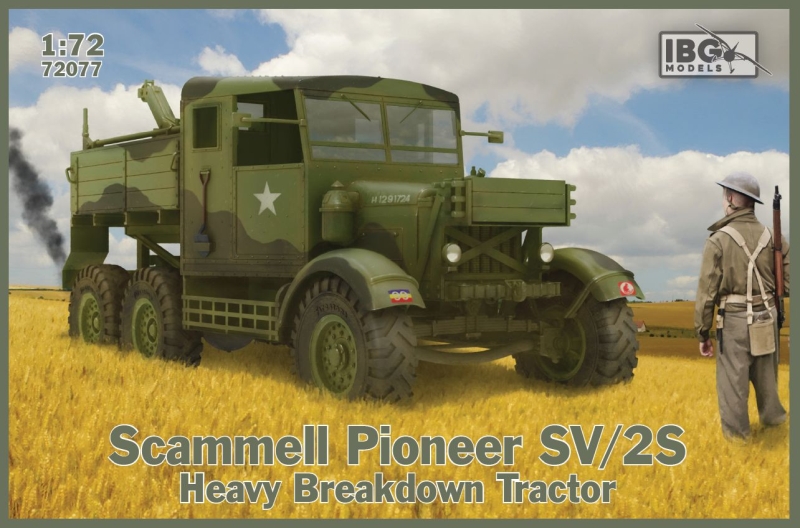 Scammell Pioneer SV/2S Heavy Breakdown Tractor 1/72